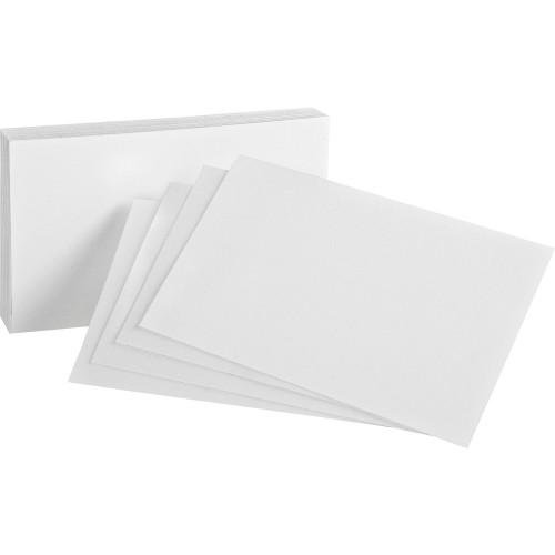 Oxford Printable Index Card - 10% Recycled (40BD)