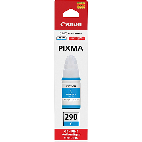 Canon PIXMA GI-290 Ink Bottle Inkjet - Cyan - 7000 Pages - 70 mL - 1 Each (GI290C)