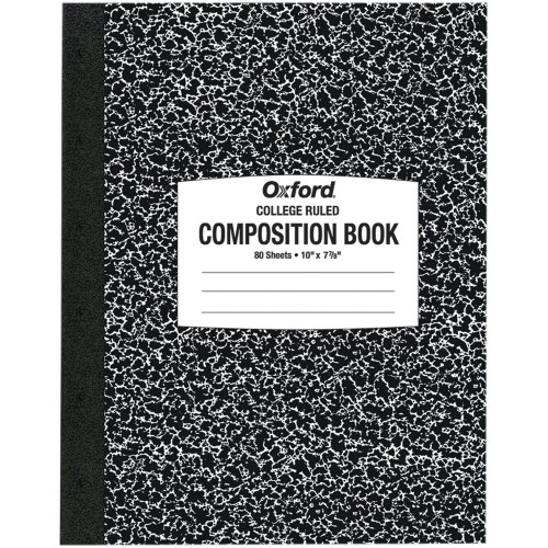 Earthwise Oxford Oxford Tops College-ruled Composition Notebook (26252)