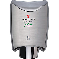 World Dryer SMARTdri Plus Intelligent Hand Dryer Stainless Steel - 1 Each (K973P2)