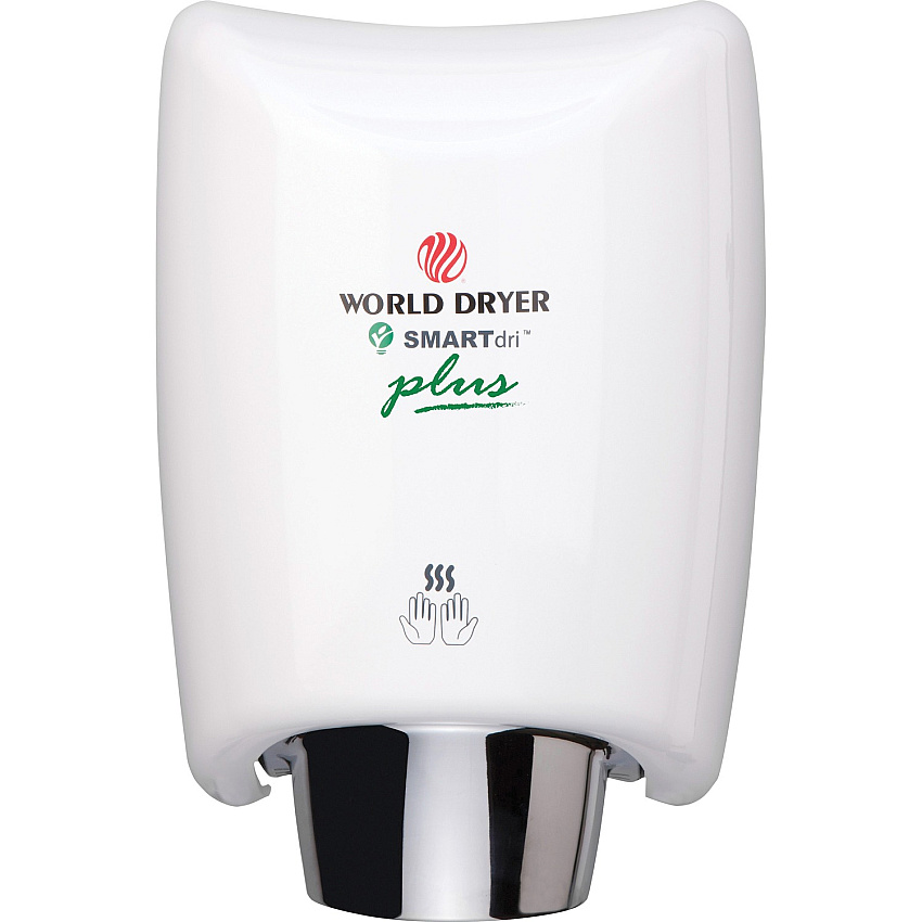 World Dryer SMARTdri Plus Intelligent Hand Dryer Aluminum - 1 Each (K974P2)