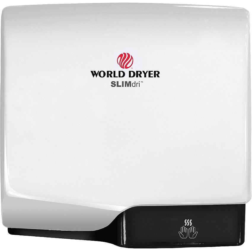 World Dryer SLIMdri Automatic Hand Dryer Aluminum - 1 Each (L974A)