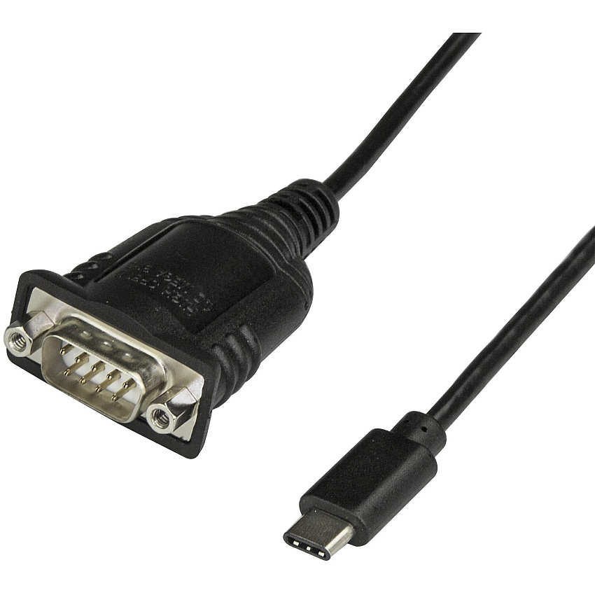 StarTech Usb C To Serial Adapter Cable Rs232 Db9 (ICUSB232C)