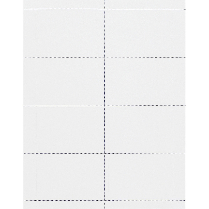 Advantus Adhesive Name Badges 2 21/64" Height x 3 3/8" Width - Removable Adhesive - Rectangle - Laser, Inkjet - White - 200 / Box (97059)