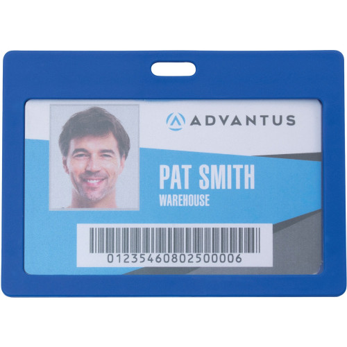 Advantus Horizontal Rigid ID Badge Holder (97064)