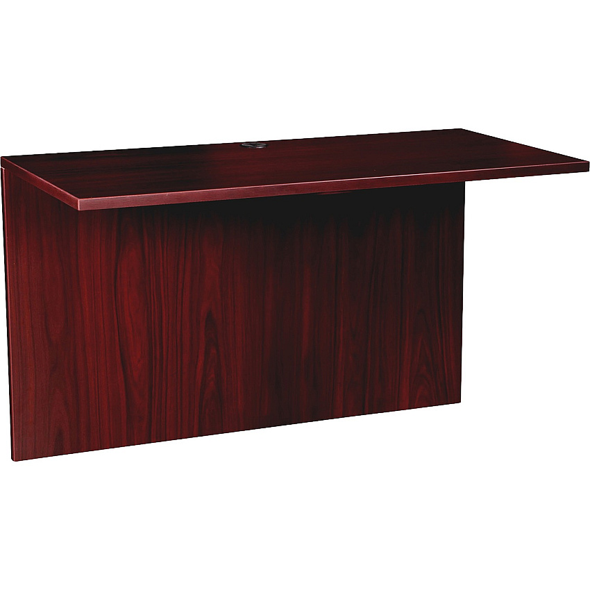 Lorell Prominence 2.0 Bridge 29" Height x 48" Width x 24" Depth, x 1" Thickness Top - Band Edge - Material: Particleboard - Finish: Laminate (LLRPB2448MY)