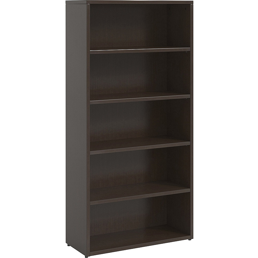Lorell Prominence 2.0 Bookcase 69" Height x 34" Width x 12" Depth, x 1" Thickness Top - 0 Door(s) - 5 Shelve(s) - Band Edge - Material: Particleboard - Finish: Laminate (LLRPBK3469ES)