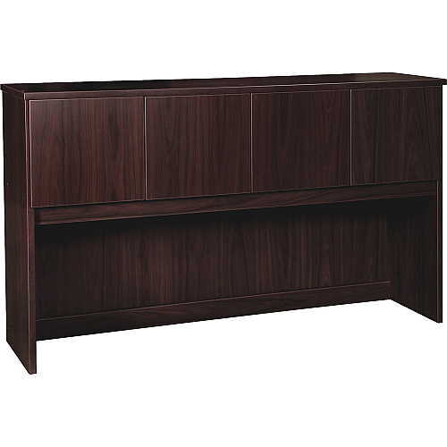 Lorell Prominence 2.0 Hutch 39" Height x 66" Width x 16" Depth - 4 Door(s) - Material: Particleboard - Finish: Laminate (LLRPH6639ES)