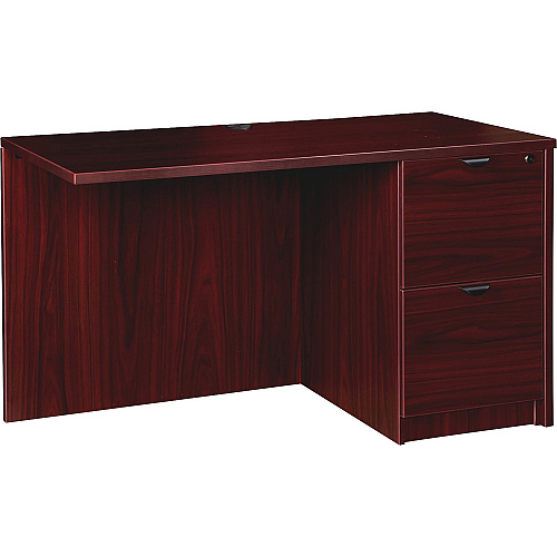 Lorell Prominence 2.0 Right Return 29" Height x 42" Width x 24" Depth, x 1" Thickness Top - 2 x File Drawer(s) - Band Edge - Material: Particleboard - Finish: Laminate (LLRPR2442RMY)