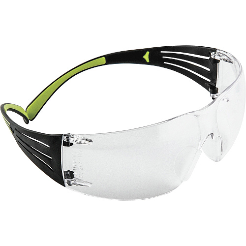3M SecureFit 400-Series Protective Eyewear Ultraviolet Protection - Black - Clear Lens - Anti-fog, Lightweight, Nose Bridge, Frameless, Adjustable Nose-piece, Comfortable, Adjustable Temple, Self Adjustable Strap - 1 Each (SF401AF)
