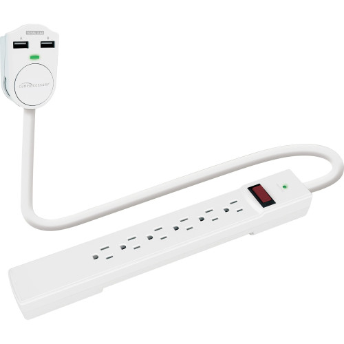 Compucessory 6-outlet Power Strip (25666)