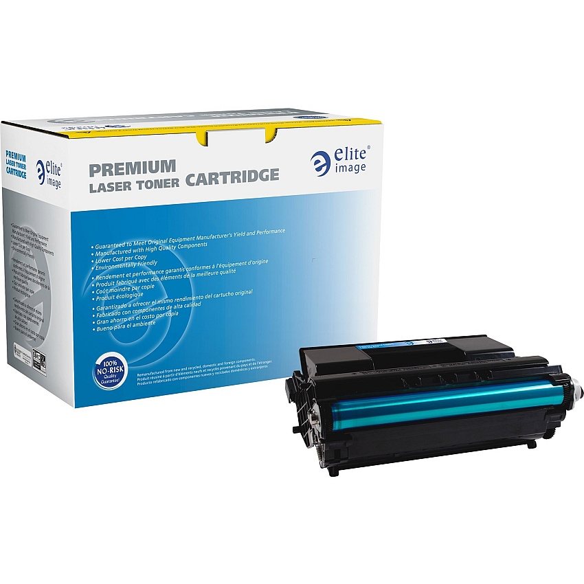 Elite Image LED Toner Cartridge - Alternative for Okidata - Black - 1 Each 15000 Pages (76227)