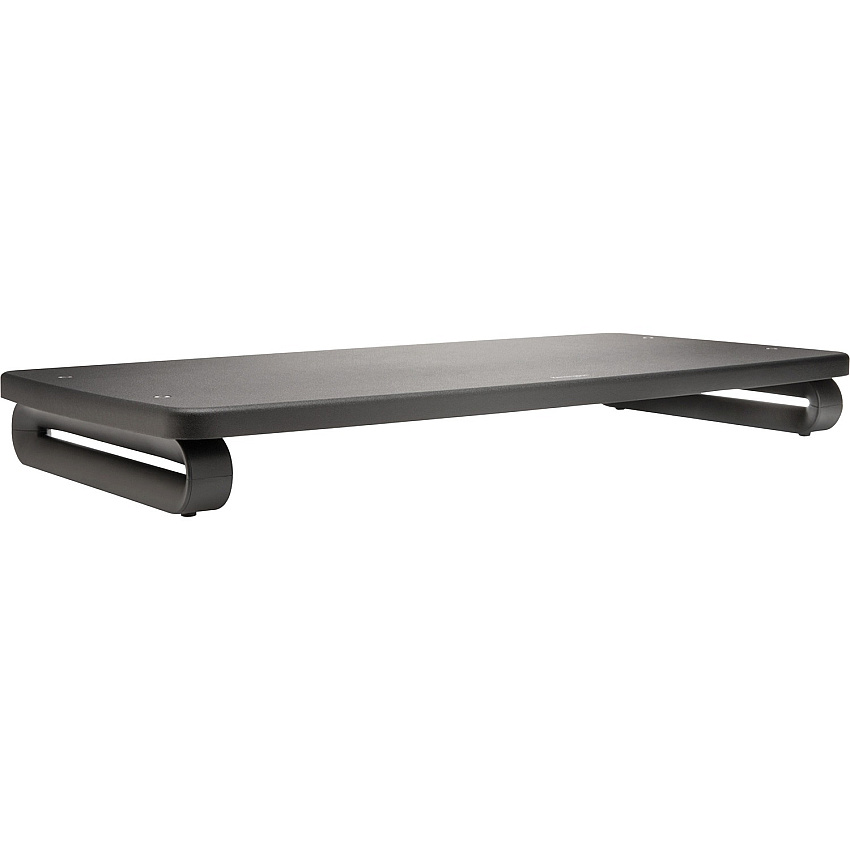 Kensington SmartFit Extra Wide Monitor Stand Up to 27" Screen Support - 39 lb Load Capacity - Flat Panel Display Type Supported - 2" Height x 24" Width x 11.8" Depth - Black - Sturdy (52797)