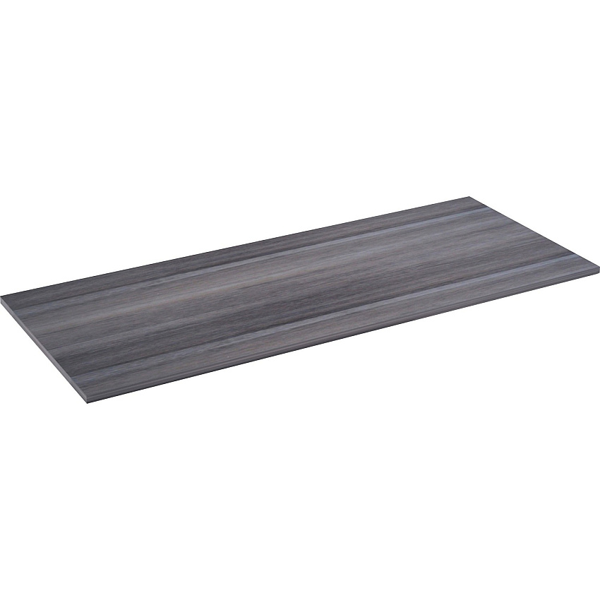 Lorell Relevance Series Charcoal Laminate Office Furniture 71.6" Width x 29.5" Depth x 1" Thickness Table Top - Straight Edge - Finish: Weathered Charcoal, Laminate (LLR16198)