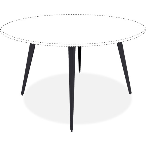 Lorell Round Conference Table Steel Base (59643)