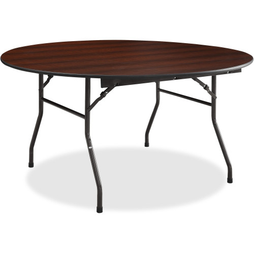 Lorell Mahogany Round Banquet Table (65763)