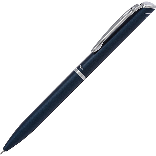 Pentel Style Liquid Gel Pen 0.7 mm Pen Point - Refillable - Retractable - Black Ink - Gel-based - Blue Metal Barrel - 1 Each (BL2007CABX)