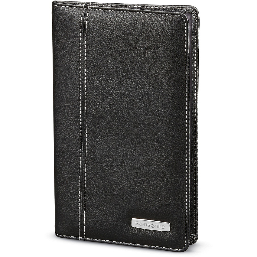 Samsonite Business Card Holder 8" Height x 0.5" Width x 5" Depth - Black - 1 Each (440951041)