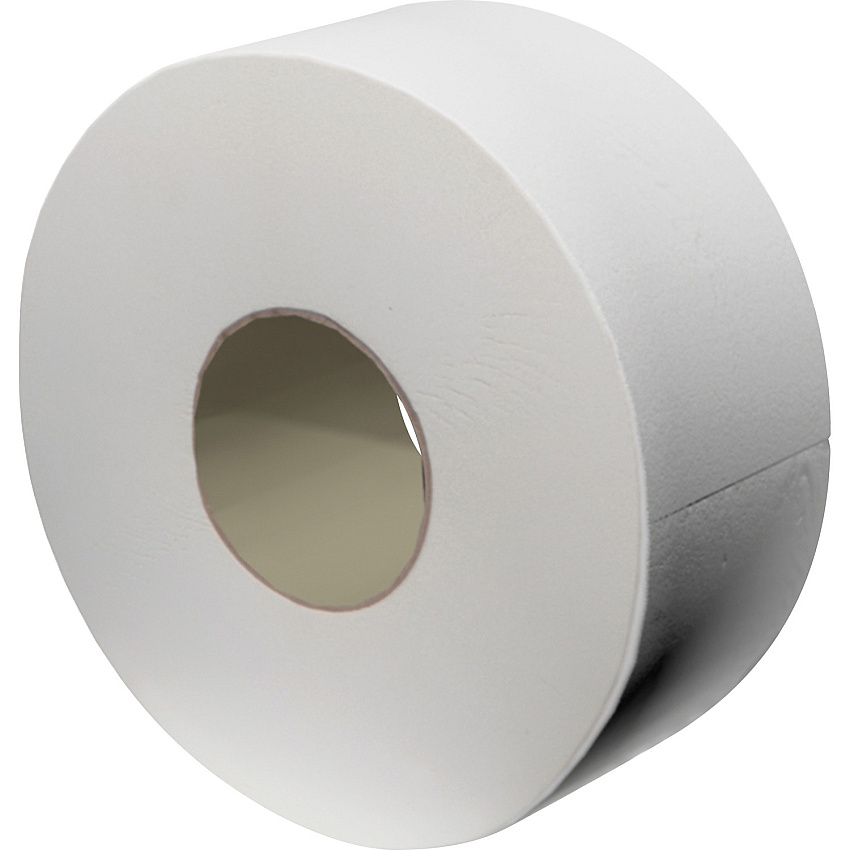 Livi&reg; VPG Jumbo Toilet Paper Rolls, 2-Ply, 850-ft., 12 Rolls 2 Ply - 3.30" Width x 850 ft Length - 3 19/64" Core - White - Fiber - 12 / Carton (23724)