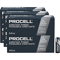 Duracell Procell Alkaline AA Battery Boxes of 24 For Multipurpose - AA - 2100 mAh - 1.5 V DC - 24/Box - 6 / Carton (PC1500BKDCT)