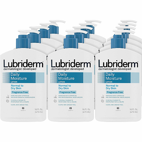 Lubriderm Fragrance Free Daily Moisture Lotion (48323CT) | OfficeCrave.com