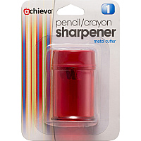 Officemate Double Barrel Pencil/Crayon Sharpener 2 Hole(s) - 2.1