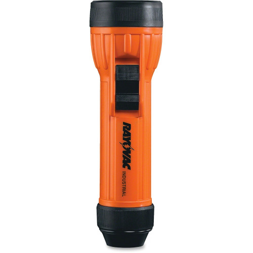 Rayovac Safety Flashlight, 2 D Batteries (Sold Separately), Orange/Black (IN2MSE)