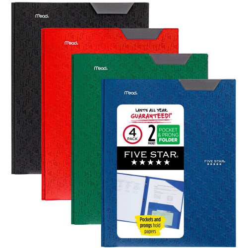 Mead Stay-put Tabs Pocket Folder (38048)