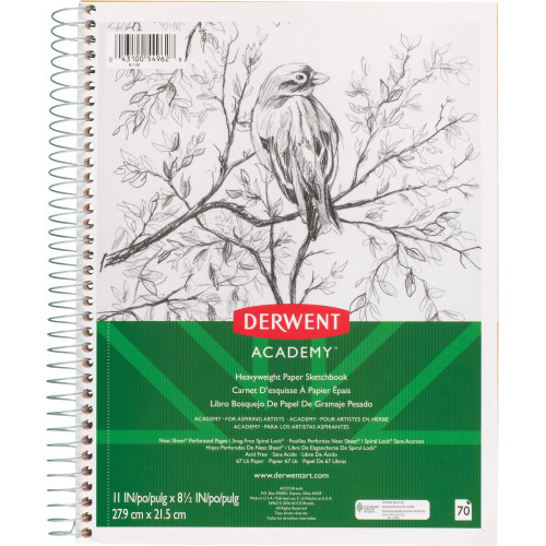 Derwent Mead Academy Heavyweight Paper Sketch Journal - Letter (54962)