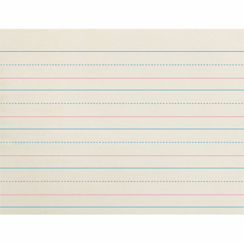 Zaner-Bloser Broken Midline Ruled Paper (ZP2610)