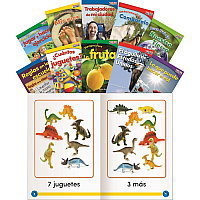 Shell Education Grade K TIME Kids Spanish Reader Set Printed Book Book - Grade K - Spanish - 10 / Set (25855)