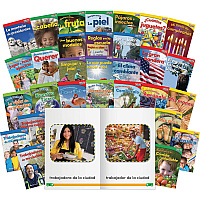 Shell Education TIME For Kids Informational Text Grade K Readers 30-Book Spanish Set Printed Book Book - Grade K - Spanish - 30 / Set (25857)