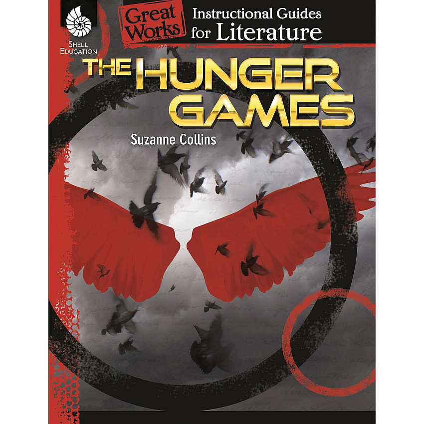 Shell Education The Hunger Games Resource Guide Printed Book by Suzanne Collins 72 Pages - Book - Grade 4-8 - 1 Each (40225)