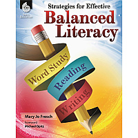 Shell Education Balanced Literacy Resource Guide Printed Book by Mary Jo Fresch 344 Pages - Book - Grade K-8 - 1 Each (51519)