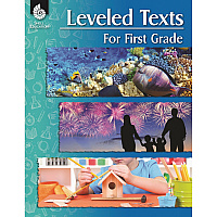 Shell Education Leveled Texts for Grade 1 Printed Book 144 Pages - Book - Grade 1 - English - 1 Each (51628)