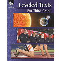 Shell Education Leveled Texts for Grade 3 Printed Book 144 Pages - Book - Grade 3 - English - 1 Each (51630)