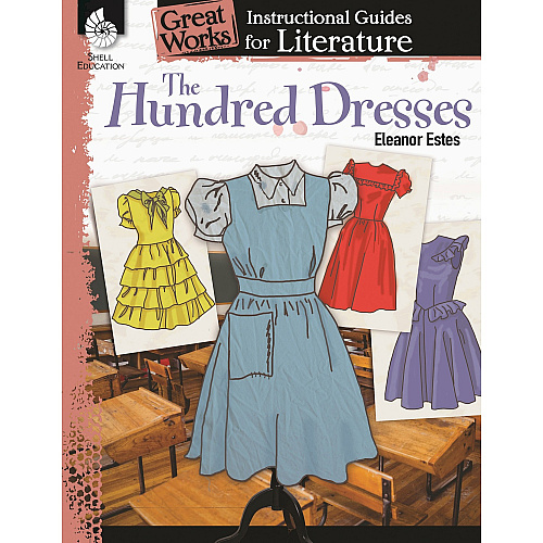 Shell Education Grades K-3 Hundred Dresses Book Printed Book by Eleanor Estes 72 Pages - Book - Grade K-3 - 1 Each (51721)