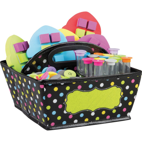 Teacher Created Resources Chalkboard Brights Storage Caddy (20788)