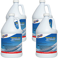 Genuine Joe Dish Detergent, Concentrated, 1 Gallon, 4/CT, Blue ( Concentrate - 128 fl oz (4 quart) - Recommended For: Grease Remover - Blue - 4 / Carton GJO99678CT)