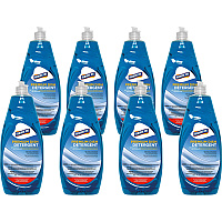 Genuine Joe® Dish Detergent, 38-oz, 8 Squeeze Bottles ( For Dish - Concentrate - 38 fl oz (1.2 quart) - Recommended For: Grease Remover - Blue - 8 / Carton GJO99679CT)