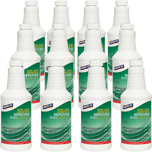 Genuine Joe Gum and Adhesive Remover For Carpet - Ready-To-Use - 16 fl oz (0.5 quart) - Recommended For: Stain Remover - Residue-free - White - 12 / Carton (GJO99682CT)