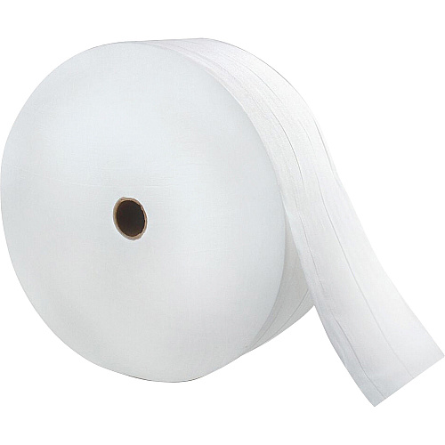 LoCor&reg; Jumbo Toilet Paper Roll, 2-Ply, White, 1200-ft., 12 Rolls 2 Ply - 3.30" Width x 1200 ft Length - White - Virgin Fiber - 12 / Carton (26822)