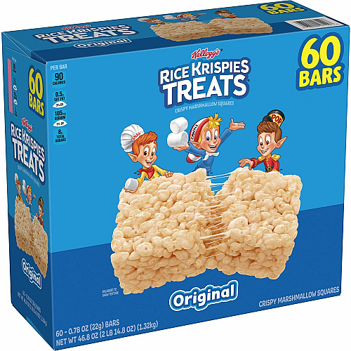 Rice Krispies Original Rice Krispies Treats Original - 60 / Carton (17114)