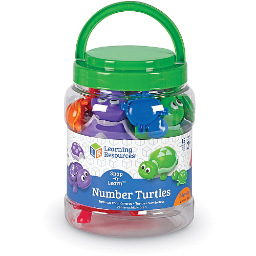 Learning Resources Snap-n-Learn Number Turtles Learning Toy - 2 Year & Up (LER6706)