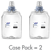 PURELL&reg; FMX-20 HEALTHY SOAP Fresh Scent Foam Fresh Scent - 2.11 quart - Dirt Remover, Kill Germs - Hand, Skin - Moisturizing - Clear - Dye-free, Pleasant Scent, Bio-based, Phthalate-free, Paraben-free, Triclosan-free - 2 / Carton (521502)