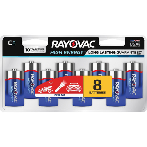 Rayovac Alkaline C Batteries (8148LK)