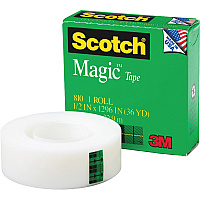 Scotch Magic Tape 36 yd Length x 0.50