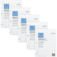 Sparco Notebook Filler Paper - Letter 100 Sheets - Ruled Red Margin - 16 lb Basis Weight - Letter - 8 1/2" x 11" Sheet Size - White Paper - Subject - 100/Pack - 10 / Bundle (82110BD)