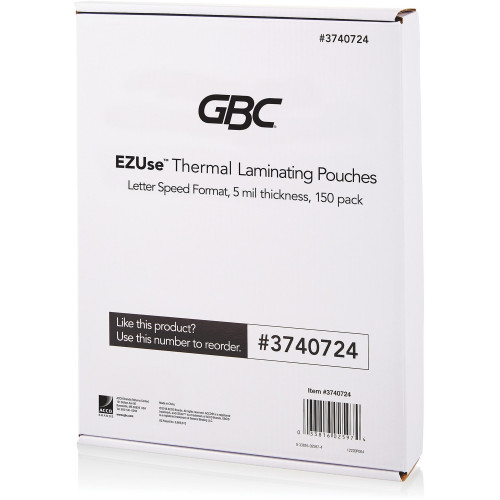 Swingline GBC EZUse Thermal Laminating Pouches (3740724)