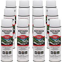 Rust-Oleum Industrial Choice Athletic Field Striping Paint 1 Color(s) - White - 17 fl oz - 12 / Carton (206043CT)